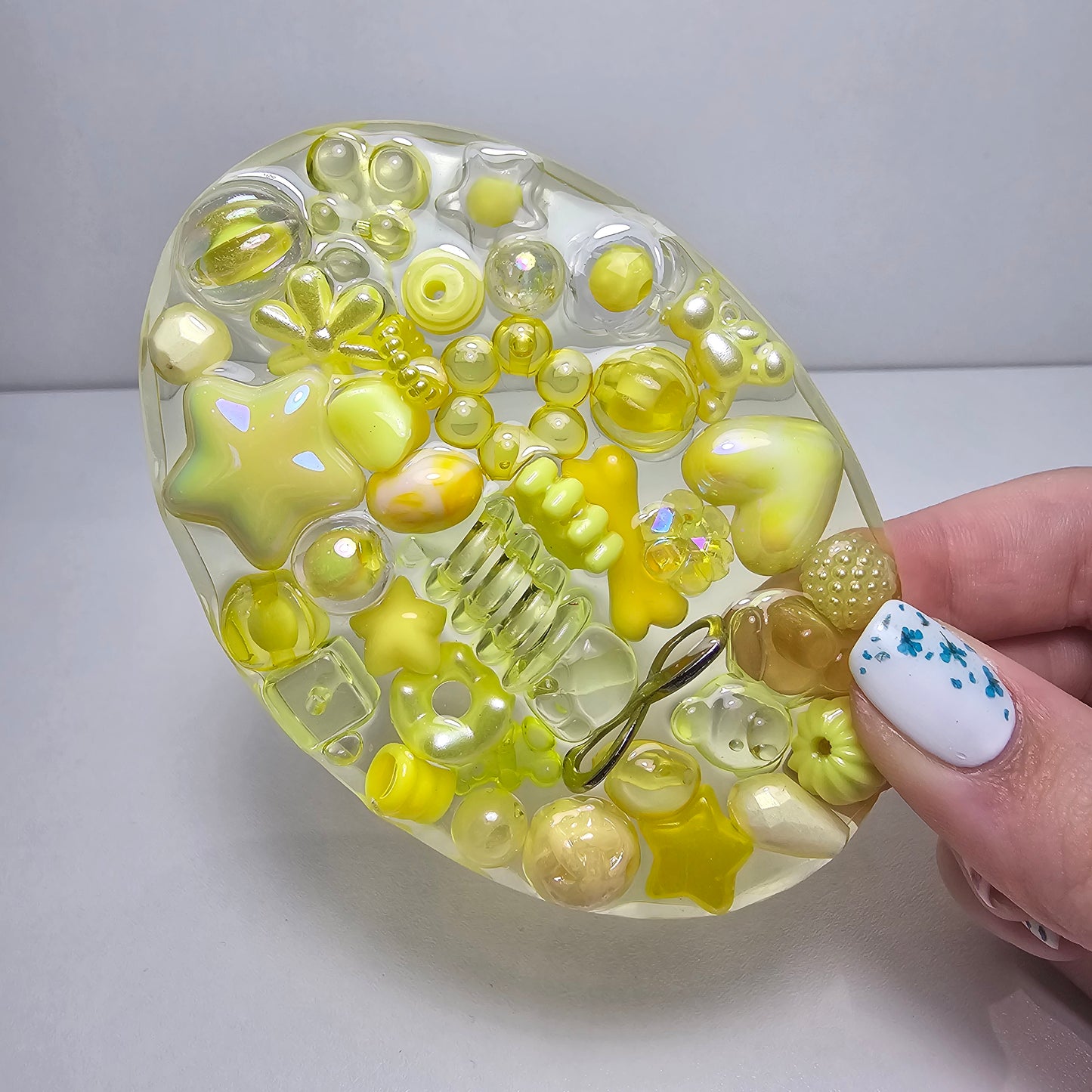 Bright Yellow TactiTouch Oval