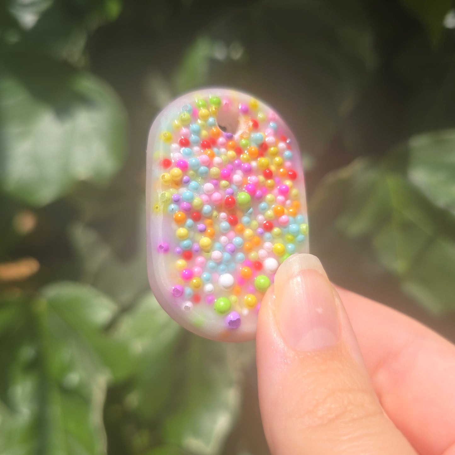Strawberry Jazzie Crystal TactiTag