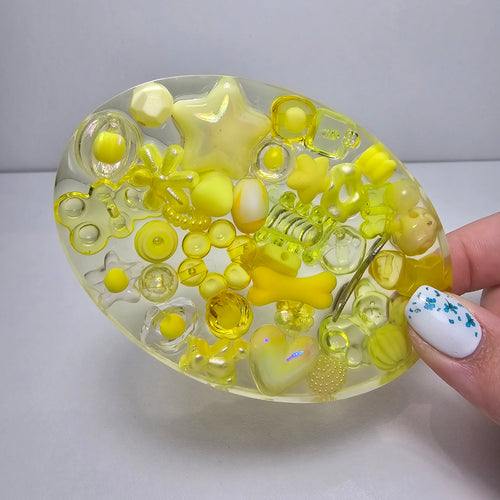 Bright Yellow TactiTouch Oval