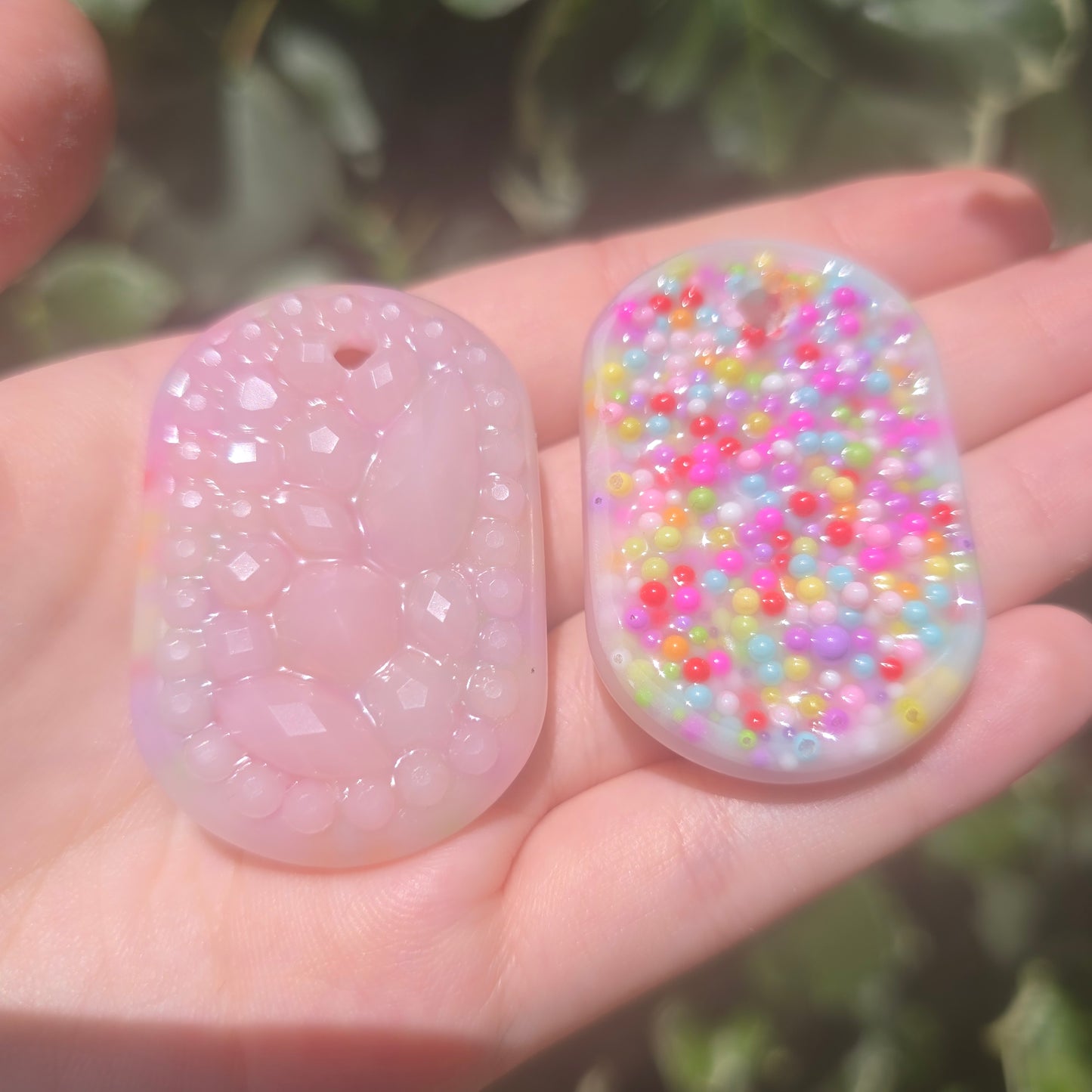 Strawberry Jazzie Crystal TactiTag