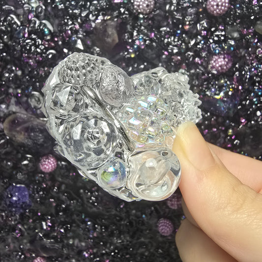 Small Double Crystal Heart