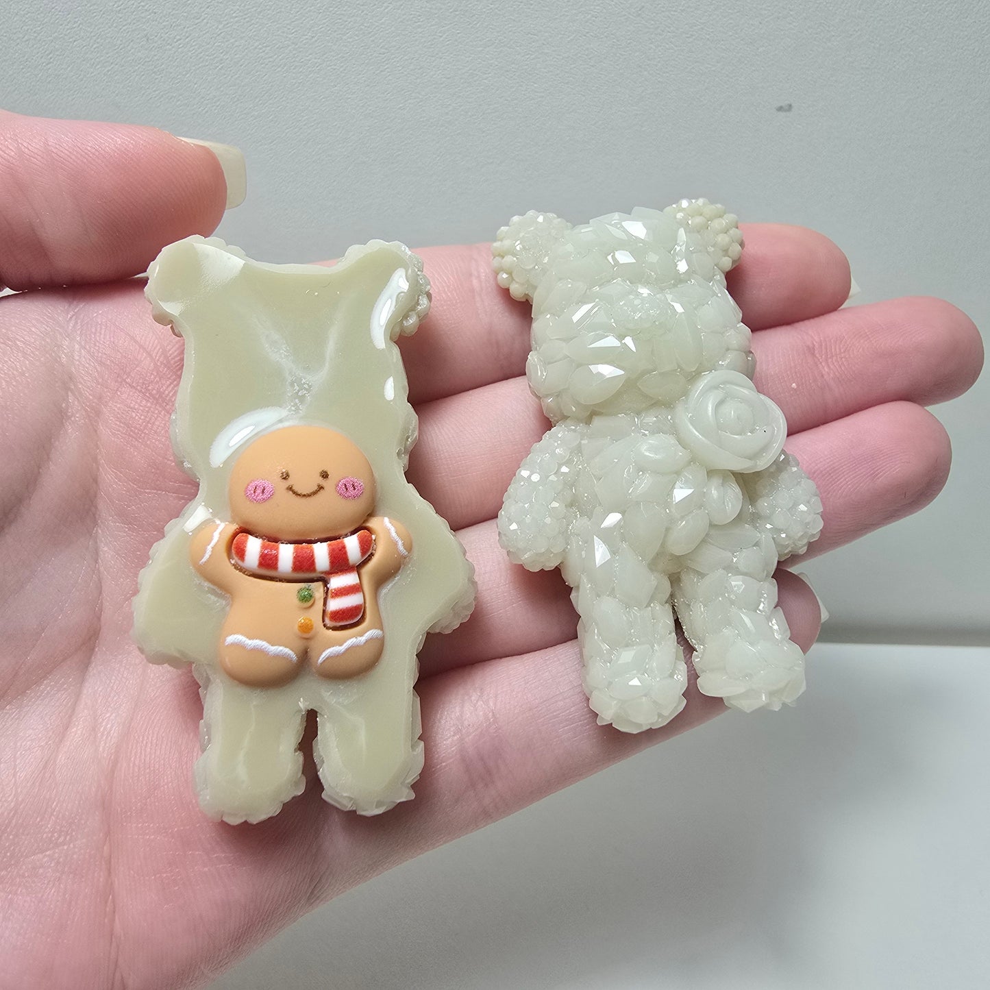 Gingerbread Textured Worry Bear