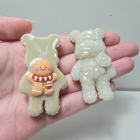 Gingerbread Textured Worry Bear